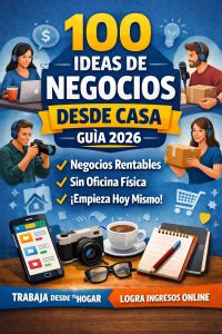 Negocios desde la casa